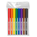 Note Writers Fine Tip Fiber Point Pen - USA Made - 8 Pack